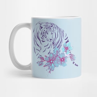 floral tiger Mug